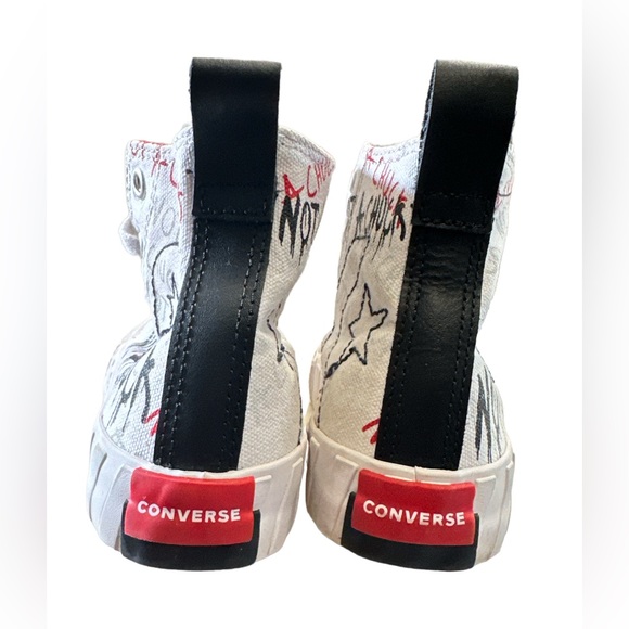 Converse UNt1TL3D High Not A Chuck GS White Erget Size 11 Youth/Kids/Unisex - Picture 6 of 8